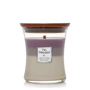 Lumanare Parfumata Borcan Mediu Trilogy Amethyst Sky, WoodWick®
