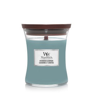 Lumanare Parfumata Borcan Mediu Evergreen Cashmere, WoodWick®