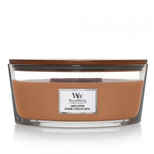 Lumanare Parfumata Ellipse Santal Myrrh, WoodWick® 