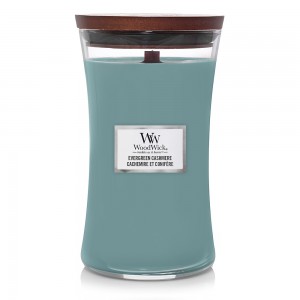 Lumanare Parfumata Borcan Mare Evergreen Cashmere, WoodWick®