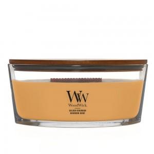 Lumanare Parfumata Ellipse Golden Bourbon, WoodWick® 