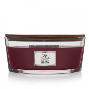 Lumanare Parfumata Ellipse Black Cherry, WoodWick® 