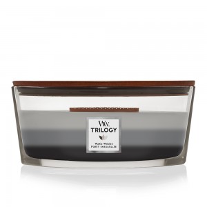 Lumanare Parfumata Ellipse Trilogy Warm Woods, WoodWick®