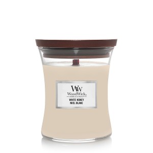 Lumanare Parfumata Borcan Mediu White Honey, WoodWick®