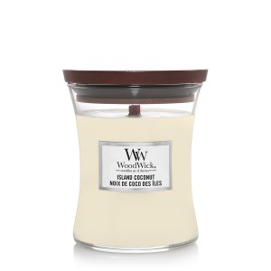 Lumanare Parfumata Borcan Mediu Island Coconut, WoodWick®