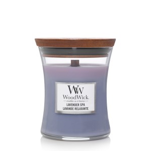 Lumanare Parfumata Borcan Mediu Lavender Spa, WoodWick®