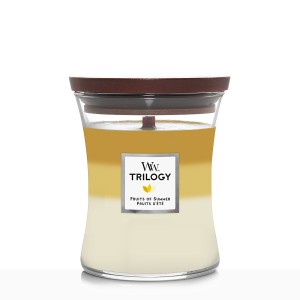 Lumanare Parfumata Borcan Mediu Trilogy Fruits of Summer, WoodWick®