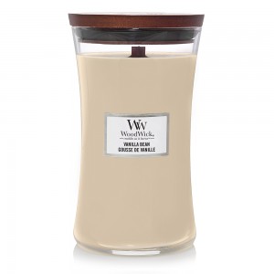 Lumanare Parfumata Borcan Mare Vanilla Bean, WoodWick®