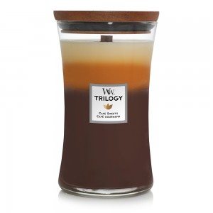 Lumanare Parfumata Borcan Mare Trilogy Café Sweets, WoodWick®