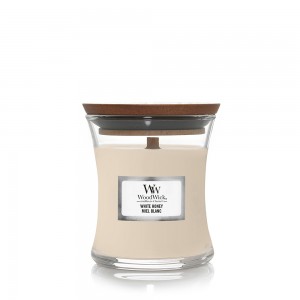 Lumanare Parfumata Borcan Mic White Honey, WoodWick®