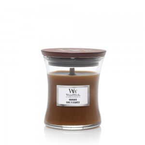 Lumanare Parfumata Borcan Mic Humidor, WoodWick