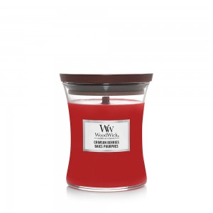 Lumanare Parfumata Borcan Mic Crimson Berries, WoodWick®