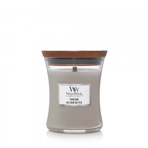Lumanare Parfumata Borcan Mic Fireside, WoodWick®