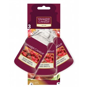 Odorizant Auto Car Jar 2+1 Gratuit Black Cherry, Yankee Candle