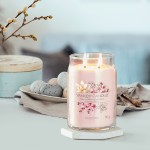 Yankee Candle Lumanare Parfumata Borcan Mare Signature Pink Cherry & Vanilla