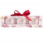 Yankee Candle Set 3 lumanari Mini in sticla Pink Cherry & Vanilla