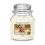 Lumanare Parfumata Borcan Mediu Spun Sugar Flurries, Yankee Candle