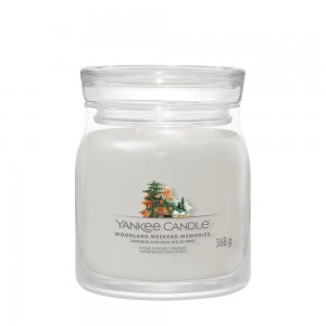 Yankee Candle Lumanare Parfumata Borcan Mediu Signature Woodland Weekend Memories Yankee Candle Lumanare Parfumata Borcan Mediu Signature Woodland Weekend Memories