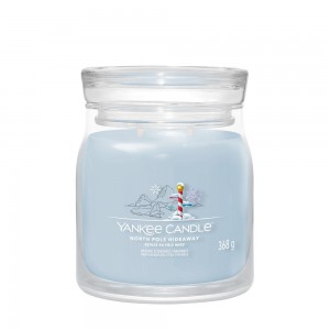 Yankee Candle Lumanare Parfumata Borcan Mediu Signature North Pole Hideaway