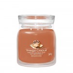 Yankee Candle Lumanare Parfumata Borcan Mediu Signature Pumpkin Cinnamon Swirl