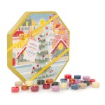 Yankee Candle Passport To The Holidays Advent Calendar Wreath Octagon