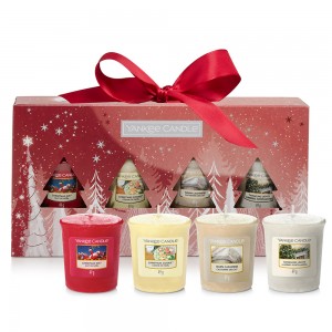 Yankee Candle Holiday Bright Lights Set Cadou 4 Lumanari Votive Yankee Candle Holiday Bright Lights Set Cadou 4 Lumanari Votive
