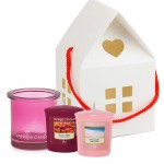 Set cadou Valentine's Day Suport sticla si lumanari votive, Yankee Candle