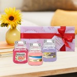 Set Cadou 3 lumanari parfumate Yankee Candle ALL We need Is LOVE