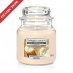 YANKEE CANDLE Home Inspiration Lumanare Parfumata Borcan Mediu Vanilla Frosting 340gr.