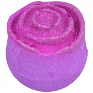 Bomba de baie efervescenta RAW Amethyst Rose, Bomb Cosmetics 160g  Bomba de baie efervescenta RAW Amethyst Rose, Bomb Cosmetics 160g
