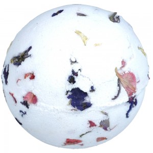 Bomba de baie efervescenta RAW Fields of Lilac, Bomb Cosmetics 160g  Bomba de baie efervescenta RAW Fields of Lilac, Bomb Cosmetics 160g