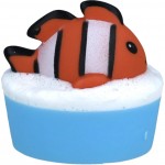 Sapun Vegan cu jucarie Foaming Nemo 100g, Bomb Cosmetics