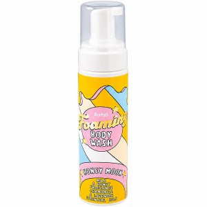 Gel de dus spuma cu uleiuri esentiale musetel si lavanda Honey Moon 250ml, Bomb Cosmetics