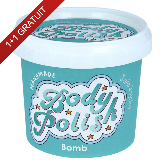 Exfoliant Vegan pentru corp Jade Jojoba, Bomb Cosmetics, 375g Exfoliant Vegan pentru corp Jade Jojoba, Bomb Cosmetics, 375g