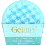 Burete exfoliant cu săpun pentru dus GELATO Mint Choc Chip 200g, Bomb Cosmetics