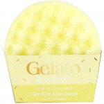 Burete exfoliant cu săpun pentru dus GELATO Vanilla & Tonka 200g, Bomb Cosmetics