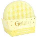 Burete exfoliant cu săpun pentru dus GELATO Vanilla & Tonka 200g, Bomb Cosmetics