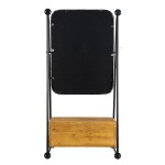 Oglinda cu spatiu mic depozitare 46x27x90 cm, Clayre & Eef