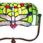 Lampa Tiffany Dragonfly 25x25x42 cm, 1xE27 / Max 60W, Clayre &Eef
