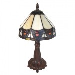Lampa Tiffany Ø 20x34 cm, 1xE14 / Max 25W, Clayre & Eef