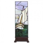 Lampa Tiffany 18x18x48 cm, Clayre & Eef