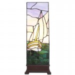 Lampa Tiffany 18x18x48 cm, Clayre & Eef