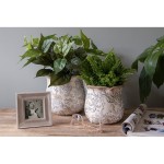 Vas decorativ pentru flori "Farmhouse" Ø 15x14 cm, Clayre & Eef