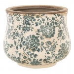 Vas decorativ "Flora Bloom" Ø 21x17 cm, Clayre & Eef