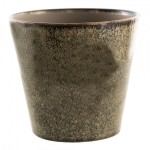 Vas decorativ pentru flori "Rustic Green" Ø 17x16 cm, Clayre & Eef
