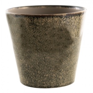 Vas decorativ pentru flori "Rustic Green" Ø 17x16 cm, Clayre & Eef Vas decorativ pentru flori "Rustic Green" Ø 17x16 cm, Clayre & Eef