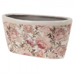 Vas decorativ pentru flori "Vintage Bloom" 27x13x14 cm, Clayre & Eef