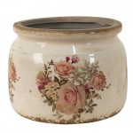 Vas decorativ pentru flori "Vintage Bloom" Ø 20x15 cm, Clayre & Eef