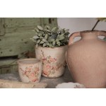 Vas decorativ pentru flori "Vintage Bloom" Ø 12x12 cm, Clayre & Eef