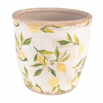 Vas decorativ pentru flori "Lemon" Ø 17x16 cm, Clayre & Eef